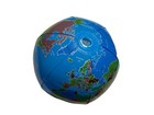 1  Inflatable Globe 16    Beach Ball Inflate Map Teach World Geography - New