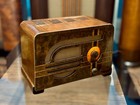 Vintage 1937 Philco Model 37-602 Tube Radio - Working - Art Deco Adio - Antique