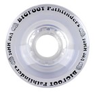 Bigfoot Freeride Longboard Wheels Stoneground Pathfinders 70mm X 45mm 80a Clear