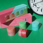 Laneige Lip Sleeping Mask Mini Kit 4 Scented Pink Green Blue Overnight 