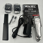 Wahl Cordless Clipper Metal Set Silver 100 Year Anniversary 1919 Limited Edition