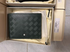 Montblanc Extreme 3 0 British Green Leather Wallet With 6cc Mb131952- Fullbox