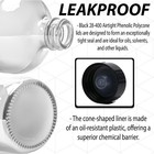  2 Pack  - 16 Oz Clear Glass Boston Round 16 Ounces  pack Of 2  