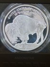2001 Smithsonian American Buffalo Proof Silver Dollar Commemorative Coin
