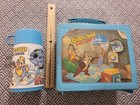 Vintage 1989 Chip  n Dale Rescue Rangers Lunch Box With Thermos