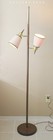 Vtg Danish Mid Century Modern Bruce Industries Floor Pole Lamp 60s Mcm Wood Teak