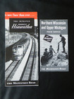 Vintage Milwaukee Road Hiawatha Brochure   Northern Wi Upper Mi Service Freeship