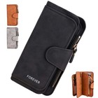 Women Lady Soft Leather Wallet Long Clutch Card Phone Holder Purse Pouch Handbag