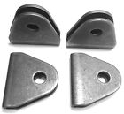Double Shear Tab Seat Belt   Limit Strap Tabs Imca Ump Off Road Race 1 2  Hole 4