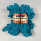 Romaxe 4 Ply Wool Yarn Deluxe Knitting Worsted Usa Aqua - Lot Of 2 Vintage