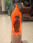 Aerolux Religious Neon Filament Light Bulb Virgin Mary Leviton Base Rare Vintage