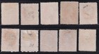 Matt s Stamps Us Scott  o15- o24 Interior Dept Official Issue Set  Used Cv 185