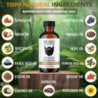 2 Oz  Scented Beard Oil 100  Natural Men s Hair Growth Serum With Essential Oils