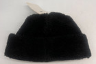 Nike Unisex Youth Black Furry Beanie Hat Sz 8 20