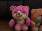 3 Vintage 1987 Playskool Nosy Bear Plush Lot  Rumpus  Funsy  Guppy 