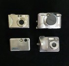 Digital Camera Lot Of 4 Nikon Kodak Toshiba Gateway Parts Repair Please Read