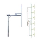 1000watt Power 88-108mhz Fm Broadcast Dipole Antenna With 7 16 Din Connector