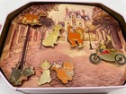 Disney Aristocats Cat Pins Set Rare Unused Collectible Vintage