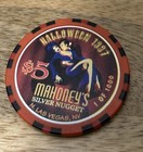 Vintage 1997 Halloween Mahoneys Silver Nugget Casino Las Vegas Nv  5 Poker Chip