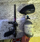 Hk A51 Paintball Marker - Black Performance Paintball Marker With Tank And Hoper