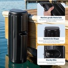 2x Dock Bumper Fender  Boat Dock Bumpers For Edge Or Side  Marine Fender Guard