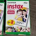 Instant Film Fujifilm Instax Mini 80 Sheets Total 4 Twin Packs Expired 2018