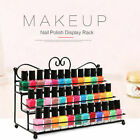 3 Tiers Metal Nail Polish Stand Organizer Polish Display 60 Bottles Holder Rack
