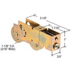 Door Roller For Vinyl Sliding Doors Two Wheel Roller With Plain Back