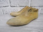 Vtg Childrens Wood Wooden 1 Pair Size 9 D Pointed Toe Shoe Lasts Molds Cobbler