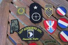 U  S  Military Mixed Lot Of 51 Uniform Patches Some Vintage