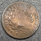 1797 Liberty Cap Half Cent Plain Edge 1 2c Rare Coin Vf Details Cleaned Bent