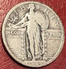 1924 Standing Liberty Quarter  Free Shipping