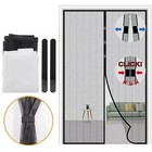 Magnetic Screen Door Mesh Curtain Durable Heavy Duty Mosquito Net Bug Hands Free