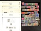 Costa Rica Stamp Collection On 25 Scott International Pages  1863-1968  bg 