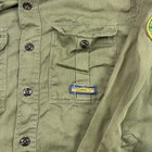Vtg 50s 60s Boy Scouts America Bsa Green Button Up Shirt Uniform Arrows