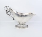 Georg Jensen Sterling Silver Gravy Boat  177   Georg Jensen Ss Gravy Ladle  141
