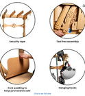 Liss Spirit Surfboard Rack Stand Holder For 3   4 Boards  Indoor 4-board Rack
