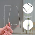 10-pack Tongue Scraper Cleaner Stainless Steel Dental Fresh Breath Cleaning Oral