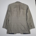 Brooks Brothers 1818 Madison 42l Silk Wool Gray Glen Plaid Sport Coat Blazer