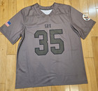 Stevie Ray Vaughn  35 Football Style Jersey Men s Xl Guitar Legend Usa