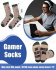 6 Pairs Funny Gaming Socks For Men - Novelty Video Game Gifts