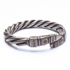 Heavy Saharan African Berber   Tuareg Torque Bracelet 119g Prestige Amulet