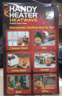 New Handy Heater Heatwave 1500w Portable Electric Space Heater Free Us Shipping