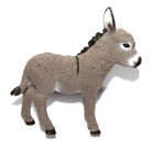 Schleich Grey Donkey Foal 2013 3  Farm Animal Figure 13746 Used