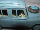 Vintage Antique Bandai Land Rover Tin Lithos Friction Car  Made In Japan