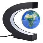 Magnetic Levitation Globe Floating World Map Led Night Light Rotation Globe Gift