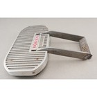 Vintage 1961 Koken President triumph  Barber Chair Swivel Padded Black Footrest