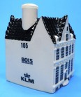 Klm  105  Collectible Dutch House  pottery     Empty