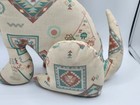 Vintage Howling Coyote Southwestern Cloth Plush Stuffed Decoration