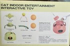 Cat Indoor Entertainment Interactive Toy  Hole Digging   Rotation Food Disp 4x1